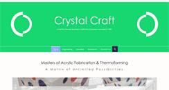 Desktop Screenshot of crystalcraft.com
